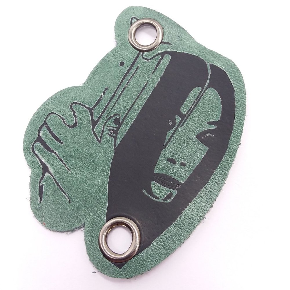 Custom Roller Skates Grudge shoe charm   Leather halloween shoe charm - Picture 2 of 9